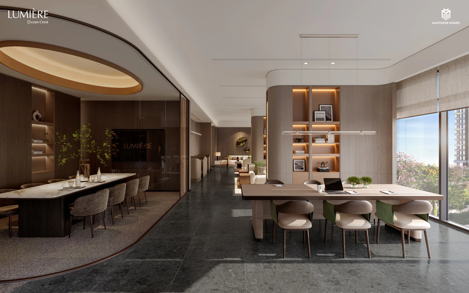 business  lounge LUMIÈRE Ocean Crest