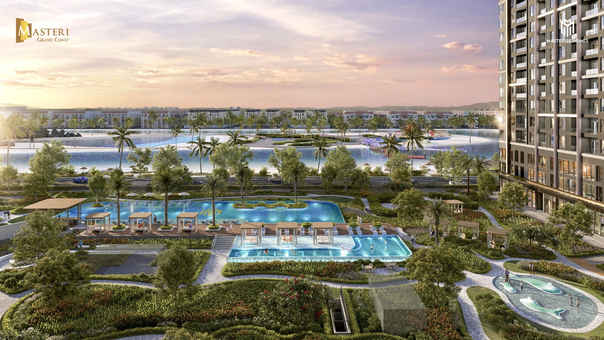 Quảng Trường Ngoài Trời Masteri Grand Coast