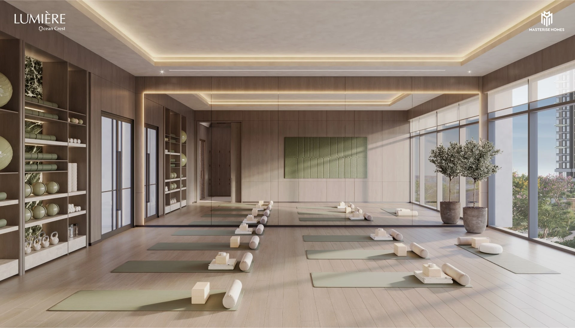 Phòng Yoga LUMIÈRE Ocean Crest